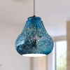 Lampa wisząca GALACTIC niebieska 31-56108 1xE27 modernistyczna