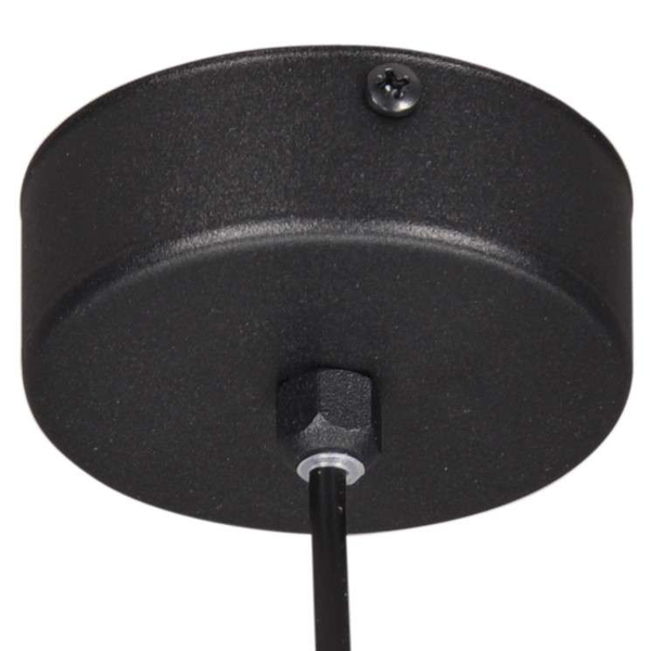 LAMPA modernistyczna Neve K-4770 wisząca OPRAWA szklane kule ZWIS kropla ball czarna biała