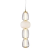 Jadalniana lampa zwis Eris PND-98374-32W-GD Italux LED 32W 3000K złoty biały