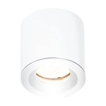 Minimalistyczny downlight ogrodowy Form na sufit biały