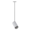Minimalistyczna podsufitowa lampa MONO 7735 do salonu biała