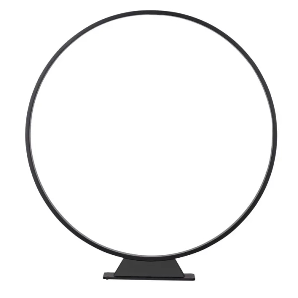 Okrągła lampa stojąca VINQUESA LE75136 LED 10W 3000K IP54 czarny
