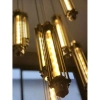 Lampa wisząca loft RETRO KRH-E27 metalowa vintage zwis czarny