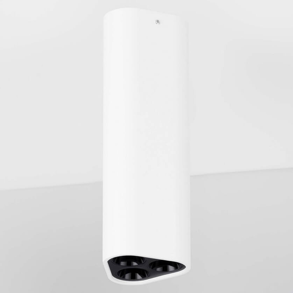 Lampa nasufitowa TACHIRA LE44911 LED 6W 3000K rurka biała czarna