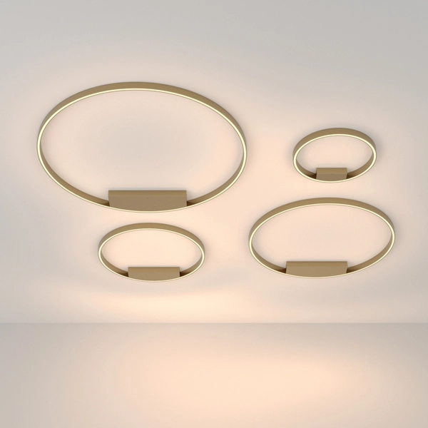 Plafon pierścień Rim MOD058CL-L35BS3K Maytoni LED 35W 3000K mosiądz