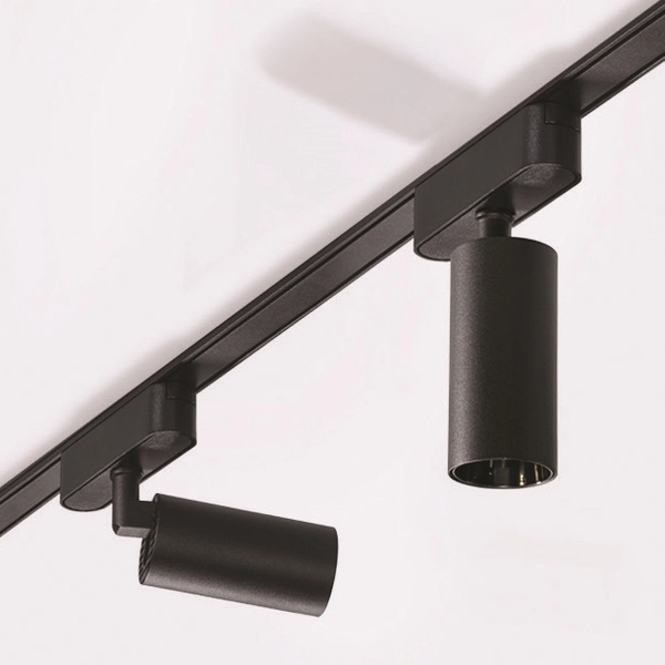 Lampa sufitowa Niko AZ5288 LED 12W do systemu szynowego 1-faz czarna