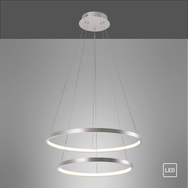 Lampa zwisająca Circle 11525-21 Just Light LED 45W 3000K srebrny