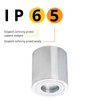 Metalowa lampa sufitowa Faro LP-1464/1SM XL CH IP65 tubka chrom