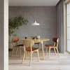 LAMPA wisząca SL.0282 okrągła OPRAWA betonowy zwis skandynawski beton OUTLET