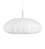 Wisząca lampa pokojowa Mist biały zwis nad stolik loft