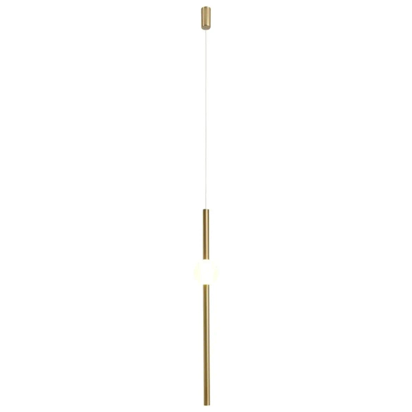 Lampa wisząca tuba O-line ST-1689L Step LED 10W 3000K ball mosiądz