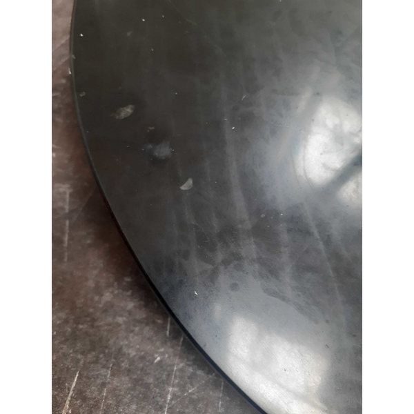 Marmurowa lampa wisząca Bilo PL0136-BK Yaskr kula biała czarna mosiądz OUTLET
