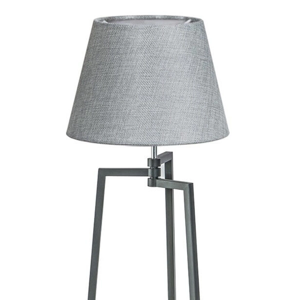 Stojąca lampa do salonu TRISTAN AZ3329+AZ3672 Azzardo czarny szary