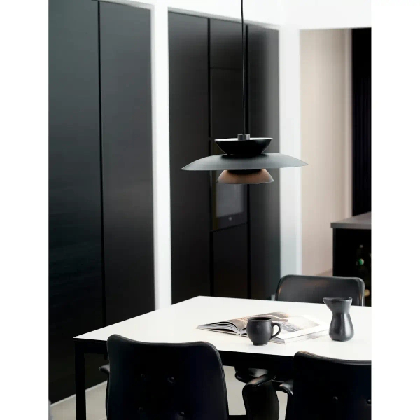 Metalowa lampa wisząca do salonu CARMEN 2213603003 czarny
