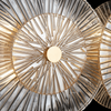 Lampa zwisowa Aster MOD007PL-08G1 koła balls złote