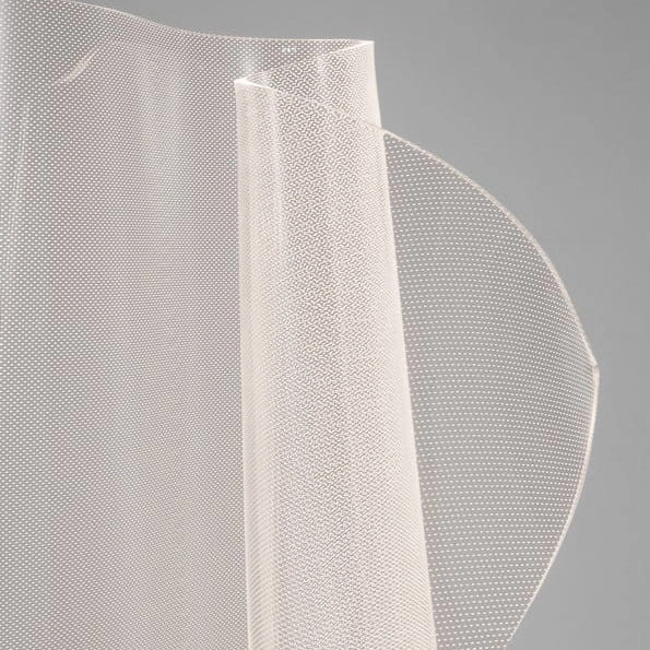 Podłogowa LAMPA stojąca CALI LE41370 LED 31W Luces Exclusivas modernistyczna OPRAWA metalowa z efektem falującego materiau złota