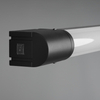 Ścienny kinkiet do łazienki PIERA 284074232 LED 8W 3000K IP44 czarny biały