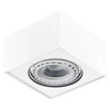 Sufitowa LAMPA downlight Paulo GM4107 WH metalowa OPRAWA kostka plafon stropowy kwadratowy biały outlet