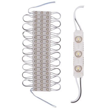 Blister 20szt.modułów LED do łazienki 321510 LED 1,3W 6500K IP65 biała