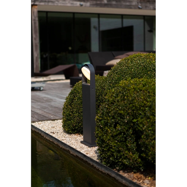 Słupek tarasowy FELE 7196301118 Lutec LED 13,5W 3000K IP54 zewnętrzny szary