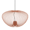 Metalowa lampa wisząca PUMPKIN 11495 druciana terakota