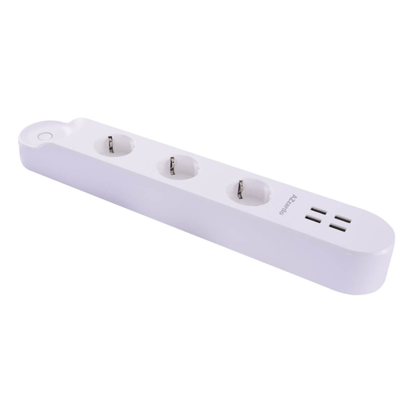 Potrójna listwa z gniazdkami POWER AZ3477 Azzardo wifi biały