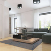 LAMPA sufitowa HADAR R2 313164 Polux metalowa OPRAWA regulowana downlight tuby czarne