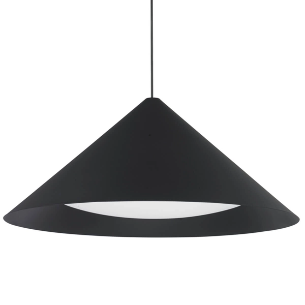 Lampa wisząca Triangolo ST-12668P/L LED 14W 3000K stożek do kuchni czarna