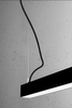 Ledowa lampa wisząca Pinne TH.232 Thoro 50W 4000K na listwie czarna