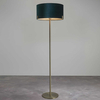Salonowa lampa podłogowa Hayfield 95838 Endon zielona mosiądz