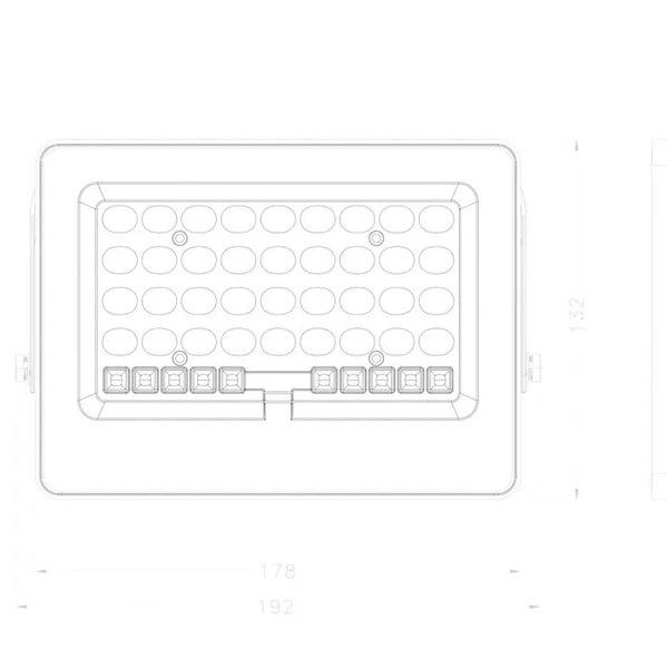 Ogrodowa lampa solarna Tiara SLR-21387-100W Italux LED 100W 4000K IP65 szara