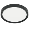 Minimalistyczny plafon MAQ ML0438 LED 18W 3000-6500K IP40 do jadalni czarny