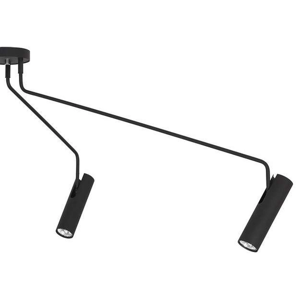 LAMPA sufitowa EYE SUPER 6504 Nowodvorski metalowa OPRAWA tuby regulowane na wysięgnikach czarna