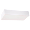 Prostokątny kinkiet ceramiczny SL.0836 do sypialni biały
