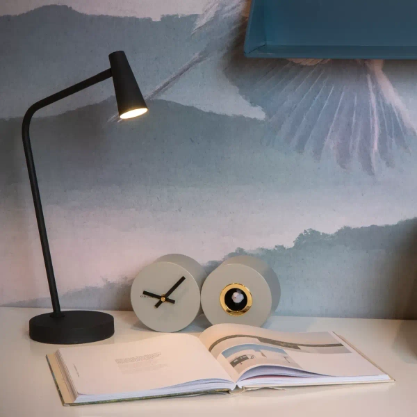 Biurkowa lampka STIRLING 36620/03/30 Lucide LED 3W 2700K czarna