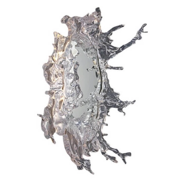 Nowoczesna lampa ścienna Aqua ST-8658W-L LED 9W 3000K lustro kropla wody chrom