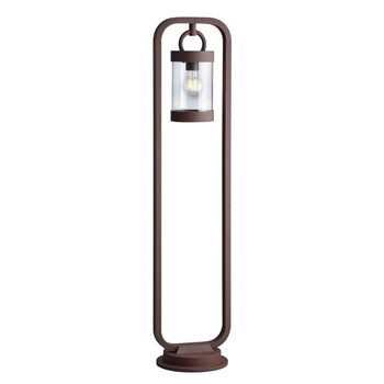Ogrodowa lampa z czujnikiem zmierzchu CUSTYRA DL124404160 IP44 miedziana