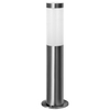 Lampa stojąca ogrodowa Livia 200501 prosta srebrna