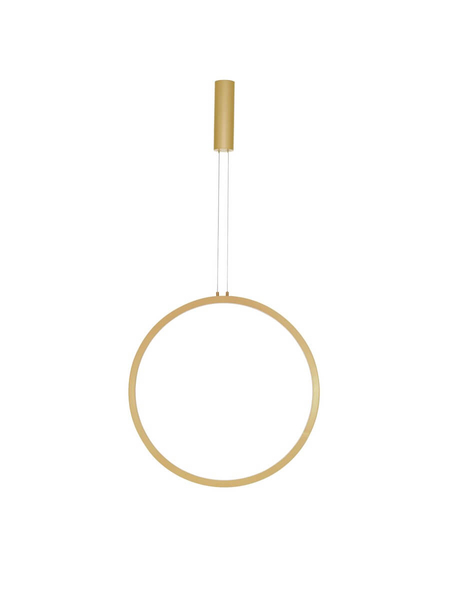 Sypialniana lampa wisząca AUTLAN LE42775 nad łóżko LED 35W 3000K złota