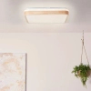 Plafon do salonu Tumeo G99791/75 LED 24W 3000K drewniany biały