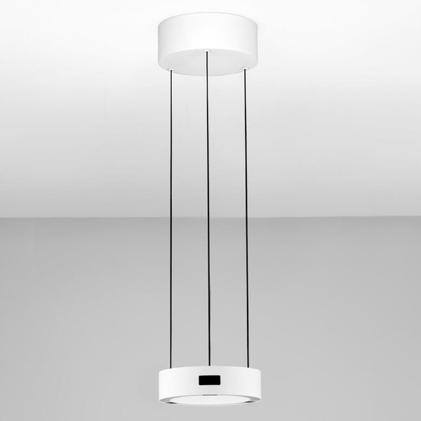 Wisząca lampa nad stół ALMAY LE44606 LED 24W 3000K pierścień biały
