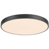 Okrągła LAMPA sufitowa TESIA 3316 Rabalux plafon LED 60W 3000K - 6000K z pilotem czarny