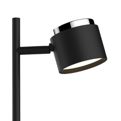 Stołowa lampka ruchoma KUBIK 318428 tuba LED 4,2W 3000K czarna