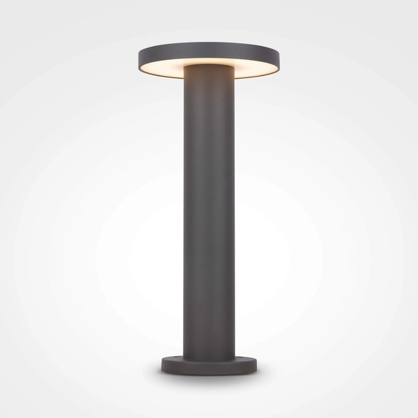 Słupek ogrodowy Wald O420FL-L12GF LED 12W 3000K grzybek grafitowy