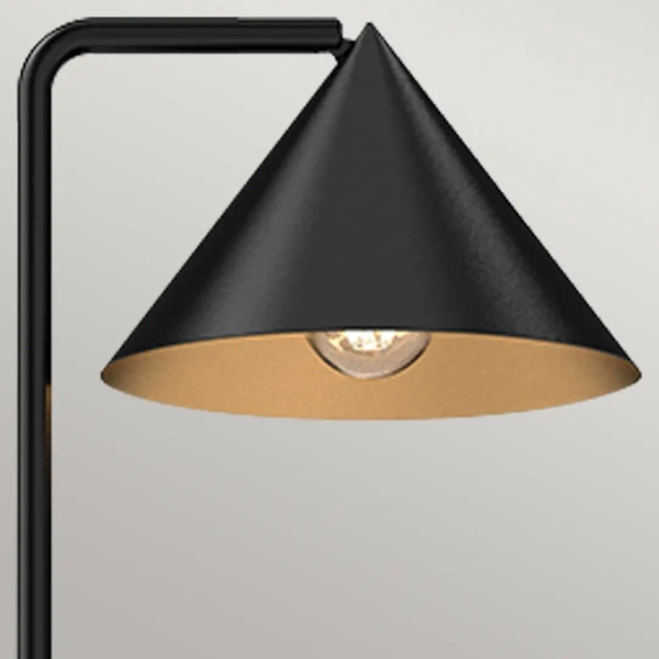 Ściemnialna lampa stojąca Remyck ALM-REMYCK-FL-BK z włącznikiem czarna