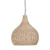 Wisząca lampa boho JANNE 366700136 nad stół juta beżowa