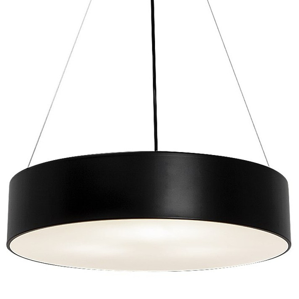 Minimalistyczna LAMPA wisząca RENATA 5082 Rabalux okrągły metalowy ZWIS nowoczesny czarny