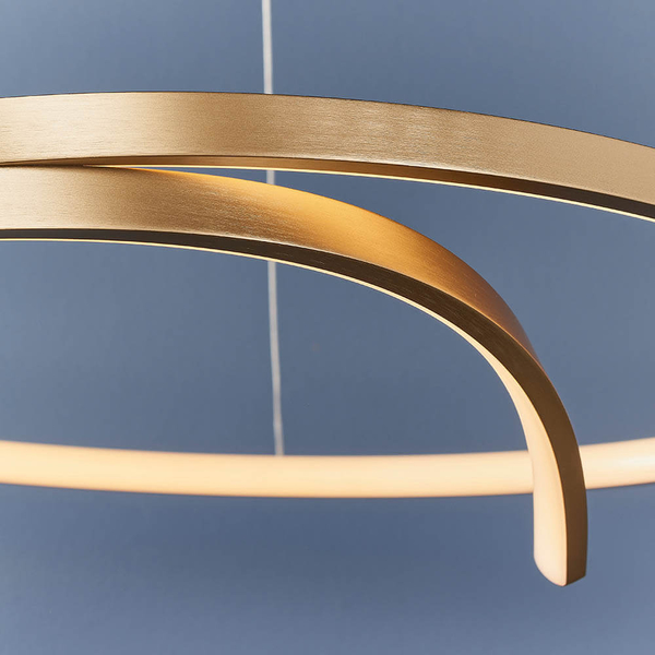 Pierścieniowa lampa wisząca Rafe 90323 LED 36,5W 3000K ring złoty