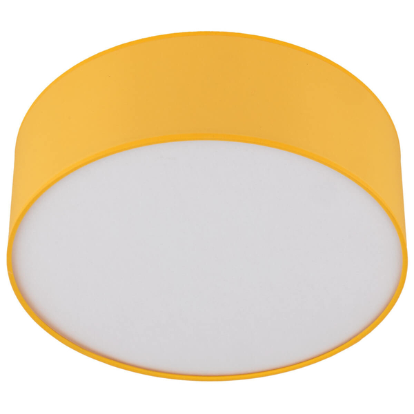 Owalna lampa nasufitowa Nicola 10154 do kuchni round żółta biała