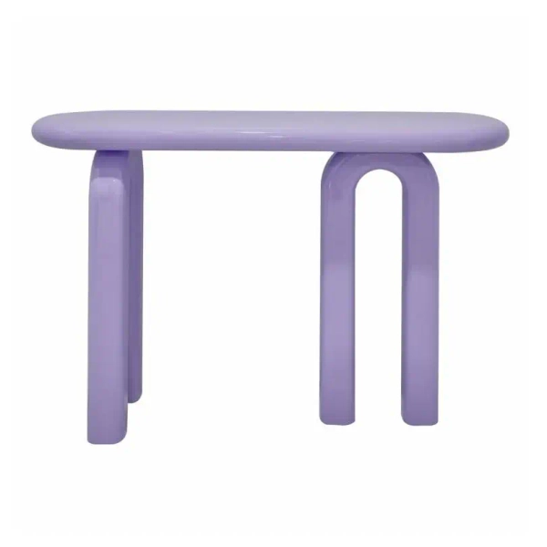 Protokątna konsola do sypialni Rascal 825323 fioletowa